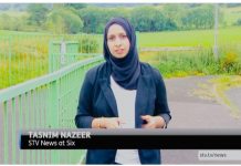Wow! Ini Dia Penyiar Berita Berhijab Pertama di Scotlandia, Begini Kisahnya Tasnim-Nazeer-Penyiar-Berita-Berhijab-Scotlandia