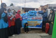 Sekolah Islam Al Azhar Payakumbuh,Bantu Korban Gempa Pasaman