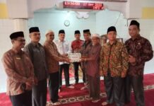 Safari Dzuhur, PCNU Kota Payakumbuh kunjungi Masjid Al Mutawahidah OTS