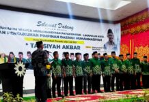 Kukuhkan PDM Kota Payakumbuh, Ketua PWM Sumbar Targetkan Lima Indikator Keberhasilan PDM