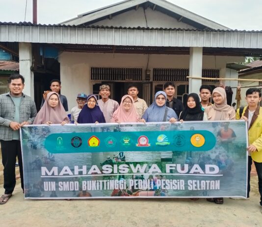 DEMA FUAD UIN Bukittinggi Gelar Aksi Peduli Pesisir Selatan