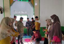 Saat Matahari Tepat di Atas Ka’bah, KUA Payakumbuh Selatan Pastikan Arah Kiblat Mushalla Nurul Aman